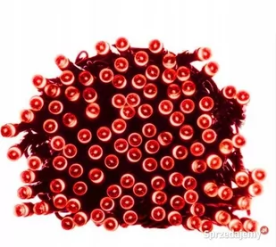 Lampki choinkowe 300 led wewn/zewn  ŁĄCZENIE CZERWONY - Oświetlenie świąteczne - miniaturka - grafika 1