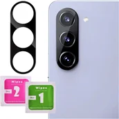 Części i akcesoria do laptopów - Szkło ochronne na aparat obiektyw do Samsung Galaxy Z Fold 5 nakładka Lens Full Camera Glass czarny - miniaturka - grafika 1