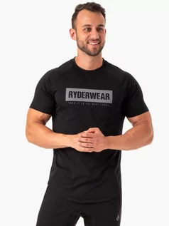 Koszulki sportowe męskie - Ryderwear Mens Iron T-Shirt Black XXL - grafika 1