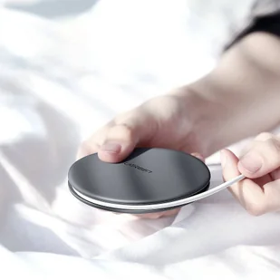 Ugreen bezprzewodowa ładowarka Qi 10 W do telefonu słuchawek + kabel USB szary (60278) - Kable USB - miniaturka - grafika 15