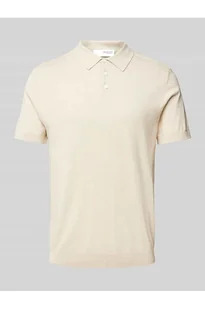 Koszulka polo z elastycznymi wykończeniami - Selected Homme - Koszulki męskie - miniaturka - grafika 1