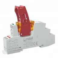 Sterowniki i przekaźniki - Relpol Przekaźnik Interfejsowy Push-in 2P 230VAC 8A AgNi PI84-230AC-M93G-PS-2012-01 864992 864992 - miniaturka - grafika 1