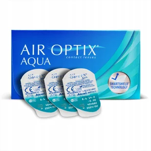 Alcon Air Optix AQUA 3 szt. Soczewki miesięczne (-1.75 dpt & BC 8.6) - Soczewki kontaktowe - miniaturka - grafika 7