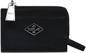 Portfele - REPLAY Damski portfel na akcesoria podróżne FW5375, 0098 Black, 0098 Czarny, jeden rozmiar - miniaturka - grafika 1