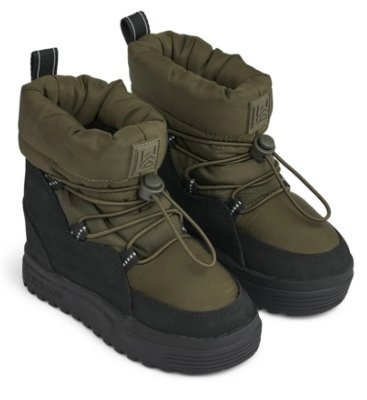 LIEWOOD ŚNIEGOWCE KHAKI WSUWANE DZIECIĘCE OCIEPLANE 32 T7B