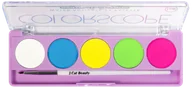 Eyelinery - J.Cat Beauty Colorscope Paleta Eyelinerów Aktywowanych Wodą 102 Bright - miniaturka - grafika 1