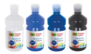 Zestaw farb tempera Zimowy 4x0.5L Happy Color - Farby i media malarskie - miniaturka - grafika 1