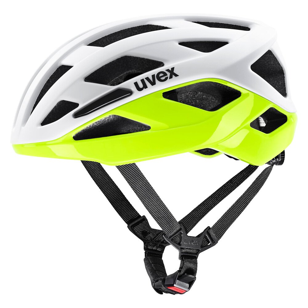 Kask rowerowy Uvex I-Volute White - Neon Yellow Matt (S4106650400) 52 - 57 cm