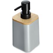 Akcesoria łazienkowe - Dozownik na mydło z pompką Carrara, szary - miniaturka - grafika 1
