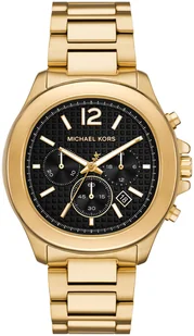 Zegarek Zegarek Michael Kors MK9192 Gold Stainless Steel 42mm - Zegarki męskie - miniaturka - grafika 1