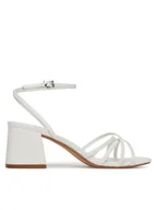 Sandały damskie - JENNY Sandały CWBF96728-06 Biały - miniaturka - grafika 1