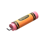 Pendrive - SanDisk Crayola USB-C Flash Drive - Tango 128GB, Mango - SDCZIC-128G-G46O - miniaturka - grafika 1