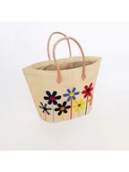 Torebki damskie - Le Comptoir de la Plage Torba plażowa "Majunga" w kolorze kremowym ze wzorem - 34 x 40 x 14 cm - miniaturka - grafika 1