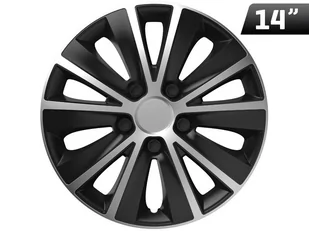 VERSACO S R O 10297 Kołpak Rapide NC 14 cali Silver&Black (czarno-srebrny) AMI-10297 - Kołpaki samochodowe - miniaturka - grafika 1