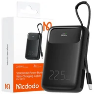 Powerbanki - MCDODO POWERBANK 10000MAH Z WYŚWIETLACZEM 3X USB USB-C 22,5W + KABEL USB-C - miniaturka - grafika 1