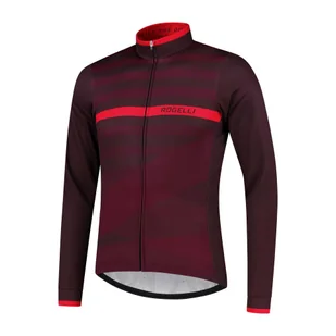 Bluza rowerowa męska Rogelli Stripe - Bluzy na rower - miniaturka - grafika 1