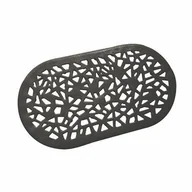 Maty antypoślizgowe - Mata antypoślizgowa Grenada 68 x 39 cm czarny - miniaturka - grafika 1