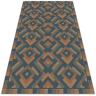 Dywany - Dywan winylowy do domu Aztecka geometria 120x180 cm - miniaturka - grafika 1