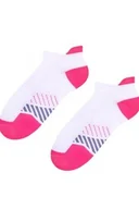 Skarpetki damskie - Sportowe kolorowe skarpetki stopki damskie Art. 050 - miniaturka - grafika 1