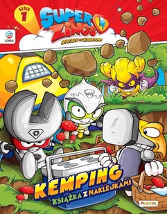 Super Zings SuperZings Książka z naklejkami + figurka - Figurki dla dzieci - miniaturka - grafika 2