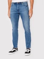 Spodnie męskie - Wrangler Jeansy Larston W18SJX21Y Niebieski Slim Tapered Fit - miniaturka - grafika 1