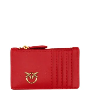 Pinko Skórzane etui na karty AIRONE - Etui na dokumenty i karty - miniaturka - grafika 1