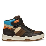 Buty dla chłopców - Sneakersy Geox J Perth J367RF 0MEFU C0740 S Brązowy - miniaturka - grafika 1