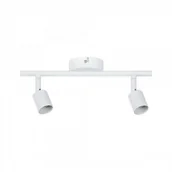 Lampy sufitowe - Paulmann Lampa sufitowa Spotlight Carolina max 2x10W GU10 Weiß matt 230V Metall PL66764 - miniaturka - grafika 1