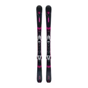 Narty zjazdowe damskie Rossignol Nova 2S + Xpress W 10 GW czarno-różowe RRLLI07 152 cm