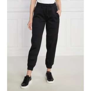 CALVIN KLEIN JEANS Spodnie dresowe JOG | Regular Fit - Dresy damskie - miniaturka - grafika 1