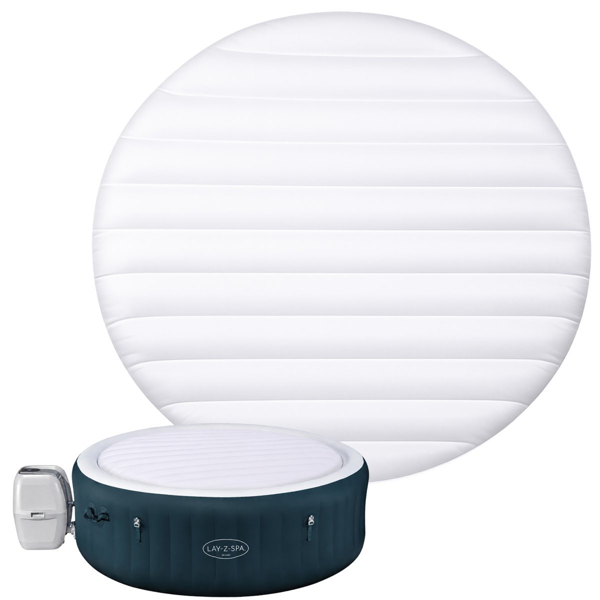 Bestway dmuchana pokrywa cieplna wkład izolacyjny jacuzi lay-z-spa 6005q