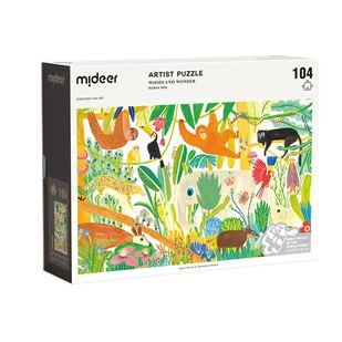 Puzzle artystyczne - Leśne cuda (104 elementów) - Puzzle - miniaturka - grafika 1