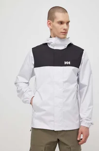 Helly Hansen kurtka VANCOUVER męska kolor biały - Kurtki i kamizelki sportowe męskie - miniaturka - grafika 1