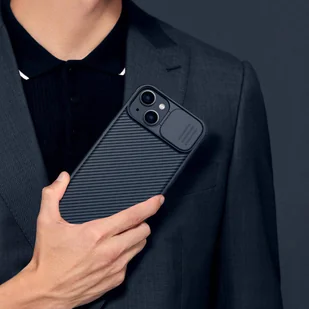 Nillkin CamShield Pro Magnetic Case etui iPhone 14 Plus pokrowiec osłona na aparat kamerę niebieski (z MagSafe) - Etui i futerały do telefonów - miniaturka - grafika 17