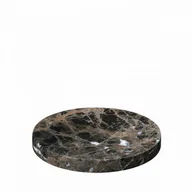 Obrusy i serwetki - Blomus PODSTAWKA MARMUROWA 19 CM PESA BRĄZOWA B65994 - miniaturka - grafika 1