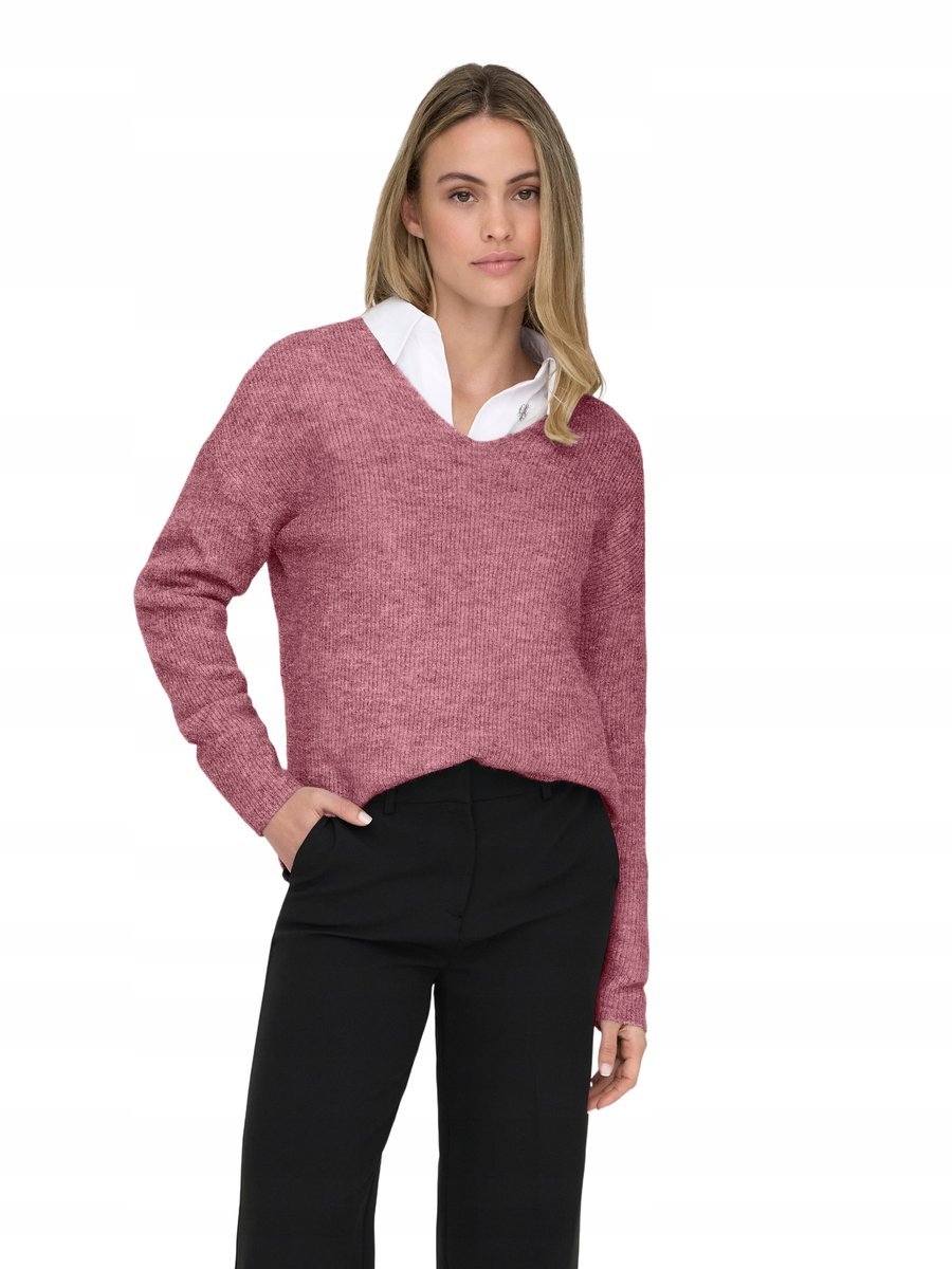 ONLY CAMILLA SWETER DAMSKI WKŁADANY PRZEZ GŁOWĘ M 6BA