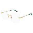 Okulary przeciwsłoneczne Chloé CH0136O 001 - Okulary korekcyjne, oprawki, szkła - miniaturka - grafika 3