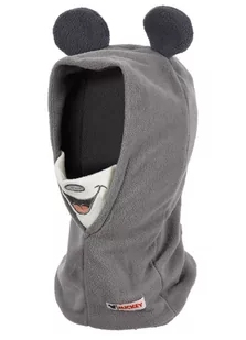 Szara kominiarka niemowlęca polarowa Myszka Mickey Disney Baby - rozmiar 50 cm - Czapki damskie - miniaturka - grafika 1