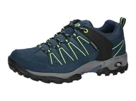 Buty trekkingowe męskie - Brütting Męskie buty trekkingowe Mount Pinos Low, granatowe/lemon, rozmiar 37, Marine Lemon, 37 eu - miniaturka - grafika 1