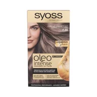 Farby do włosów i szampony koloryzujące - Syoss Oleo Intense Permanent Oil Color Farba do włosów 50 ml Odcień 7-56 Ashy Medium Blonde - miniaturka - grafika 1