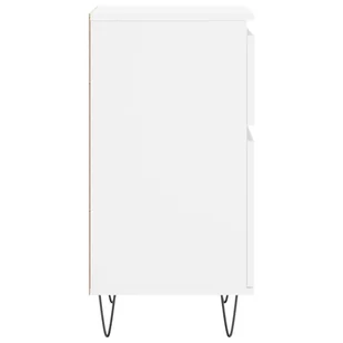 Szafki, 2 szt., białe, 40x35x70 cm, materiał drewnopochodny Lumarko! - Szafki do salonu - miniaturka - grafika 9