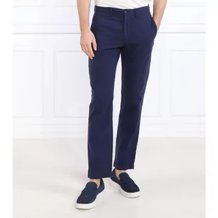 POLO RALPH LAUREN Lniane spodnie | Straight fit - Spodnie męskie - miniaturka - grafika 1