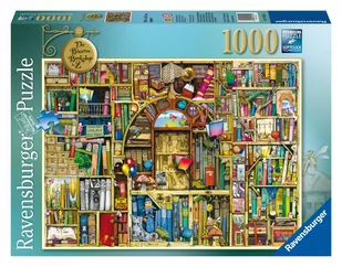 Ravensburger RAVEN. 1000 EL. Dziwna k sięgarnia Thomps - Puzzle - miniaturka - grafika 1
