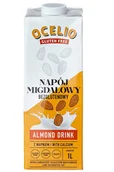 Napoje roślinne - Ocelio Bezglutenowy napój migdałowy 1 l - miniaturka - grafika 1