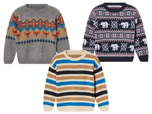 lupilu® Sweter chłopięcy z dzianiny - Swetry dla chłopców - miniaturka - grafika 1
