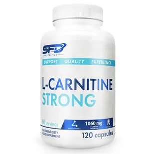 SFD NUTRITION L-Carnitine Strong 120 kapsułek - Spalacze tłuszczu - miniaturka - grafika 1