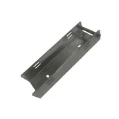 Akcesoria do ogrodzeń - Mocowanie do podmurówek ocynk + RAL7016 połysk - miniaturka - grafika 1