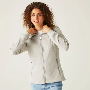 Regatta Damska Bluza z Suwakiem Azaelia Szary, Rozmiar: 46 - Bluzy damskie - miniaturka - grafika 1