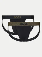 Majtki męskie - Boss Komplet 2 par slipów Jock Strap 50524439 Czarny - miniaturka - grafika 1