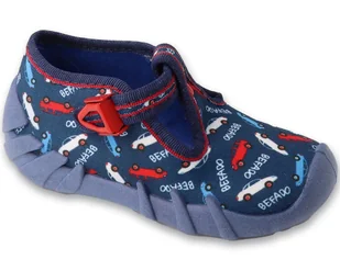 Kapcie dziecięce Befado 110P503 chłopięce domowe do przedszkola zapinki -25 - Buty dla chłopców Kapcie dziecięce Befado 110P503 chłopięce domowe do przedszkola zapinki -25 - Buty dla chłopców - miniaturka - grafika 1